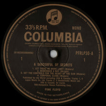 Pink Floyd : A Saucerful Of Secrets (LP, Album, Mono, RE, RM, 180)