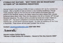 Cymbals Eat Guitars : Why There Are Mountains (CD, Album, Promo, Car)