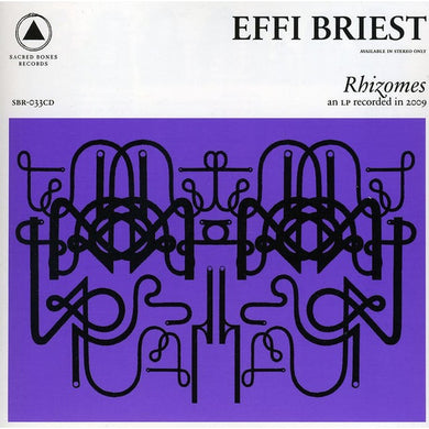 Effi Briest : Rhizomes (CD, Album)