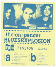 The Jon Spencer Blues Explosion : VPRO Session Sept '94 (10", Unofficial)