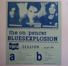 The Jon Spencer Blues Explosion : VPRO Session Sept '94 (10", Unofficial)