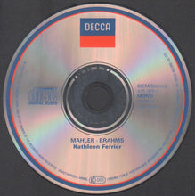 Kathleen Ferrier, Otto Klemperer, Concertgebouw Orchestra*, Mahler* / Brahms* : Kindertotenlieder / Liebeslieder-Walzer (CD, Mono, RM)