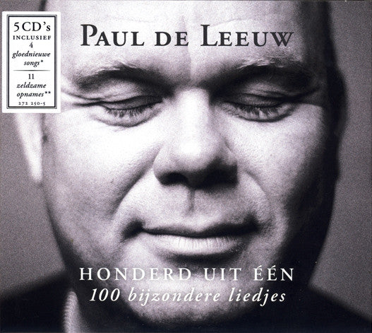 Paul de Leeuw : Honderd Uit Eén (100 Bijzondere Liedjes) (5xCD, Comp, Dig)