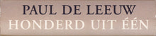 Paul de Leeuw : Honderd Uit Eén (100 Bijzondere Liedjes) (5xCD, Comp, Dig)