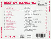 Various : Best Of Dance '85 (CD, Comp)