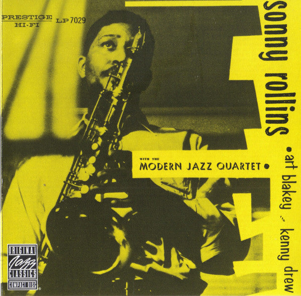 Sonny Rollins With The Modern Jazz Quartet : Sonny Rollins With The Modern Jazz Quartet (CD, Album, RE)