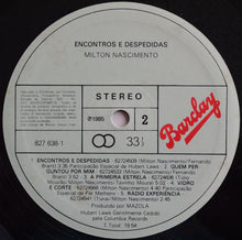 Milton Nascimento : Encontros E Despedidas (LP, Album)
