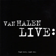 Van Halen : Live: Right Here, Right Now. (2xCD, Album, RE)