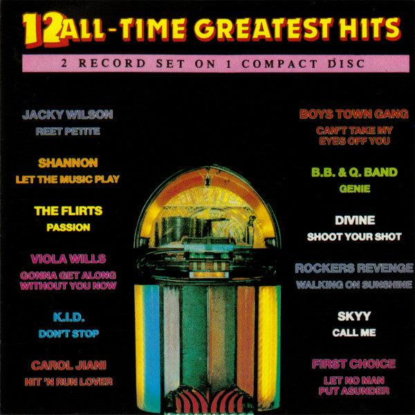 Various : 12 All-Time Greatest Hits (CD, Comp, Mixed)