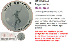 King Buffalo : Regenerator (LP, Album, Whi)