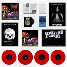 Reverend Bizarre : Slice Of Doom (4xLP, Red + CD + DVD-V + Box + Comp, Ltd, RM)