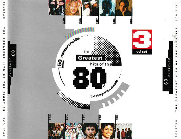 Various : The Greatest Hits Of The Eighties (3xCD, Comp, Fat)