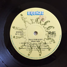 Uriah Heep : Salisbury (LP, Album, RE)