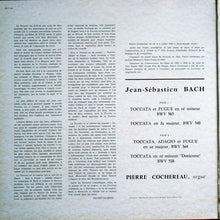 J.S. Bach* - Pierre Cochereau : Les Grandes Toccatas Pour Orgue (LP, RE, Gat)