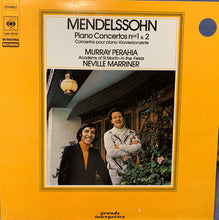 Mendelssohn*, Murray Perahia, Academy Of St. Martin-in-the-Fields*, Neville Marriner* : Piano Concertos Nos 1 & 2 (LP, Album, Gat)