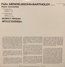 Mendelssohn*, Murray Perahia, Academy Of St. Martin-in-the-Fields*, Neville Marriner* : Piano Concertos Nos 1 & 2 (LP, Album, Gat)
