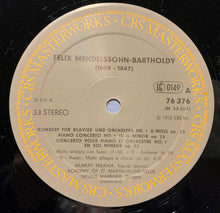 Mendelssohn*, Murray Perahia, Academy Of St. Martin-in-the-Fields*, Neville Marriner* : Piano Concertos Nos 1 & 2 (LP, Album, Gat)