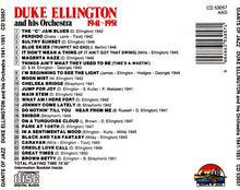 Duke Ellington : Duke Ellington And His Orchestra 1941 - 1951 (CD, Comp)
