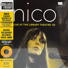 Nico (3) : Live At The Library Theatre '83 (LP, RSD, RE, Yel)
