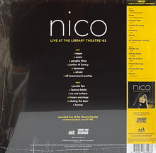 Nico (3) : Live At The Library Theatre '83 (LP, RSD, RE, Yel)