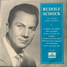 Rudolf Schock : Rudolf Schock Zingt Bekende Operette-Melodieën (10", MiniAlbum)