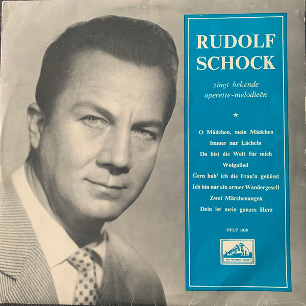 Rudolf Schock : Rudolf Schock Zingt Bekende Operette-Melodieën (10