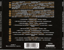 Various : Anthology Of English Folk (5xCD + Box, Comp)