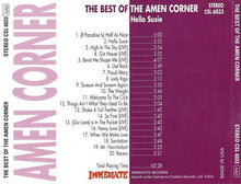 Amen Corner : The Best Of The Amen Corner - Hello Susie (CD, Album, Comp)