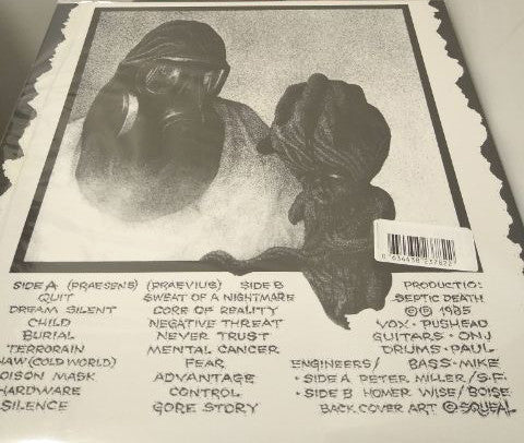 Septic Death : Now That I Have The Attention What Do I Do With It? (LP, Album, RP, Unofficial)