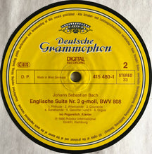 Johann Sebastian Bach - Ivo Pogorelich : Englische Suiten Nos. 2 & 3 (LP)