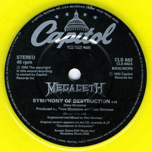 Megadeth : Symphony Of Destruction (7", Ltd, S/Edition, Yel)