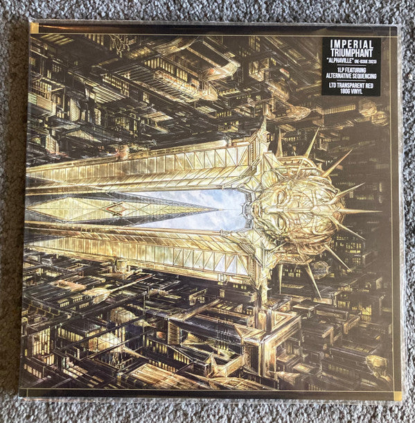 Imperial Triumphant : Alphaville (LP, Album, Ltd, RE, Red)