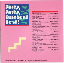 Various : Party, Party, Eurobeat Best! (CD, Comp)