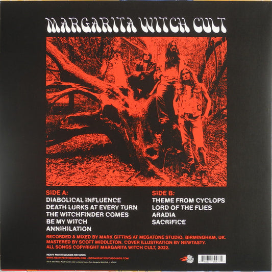 Margarita Witch Cult : Margarita Witch Cult (LP, Album, Ltd, Ora)