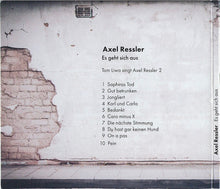 Axel Ressler : Es Geht Sich Aus (CD)