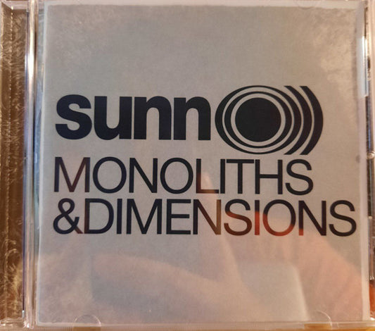 Sunn O))) : Monoliths & Dimensions (CD, Album)