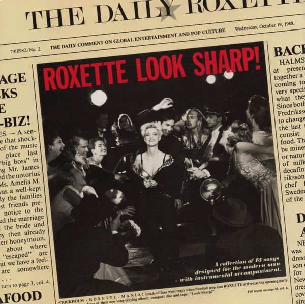 Roxette : Look Sharp! (CD, Album)