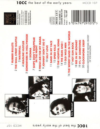 10cc : The Best Of The Early Years (CD, Comp)