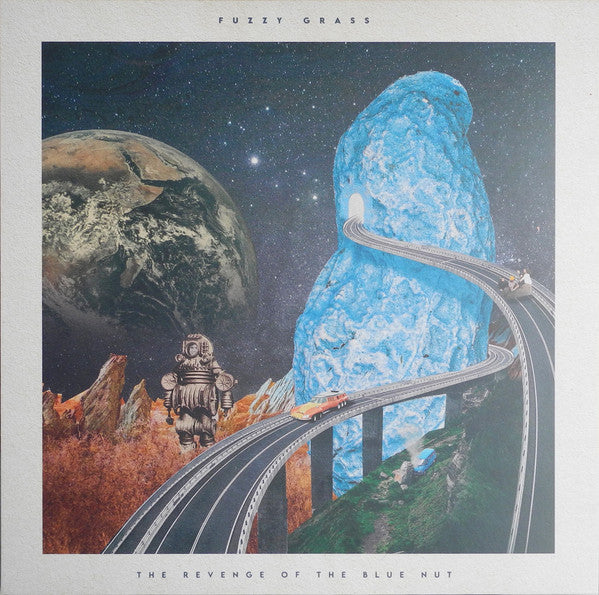 Fuzzy Grass : The Revenge Of The Blue Nut (LP, Album, Ltd, Whi)