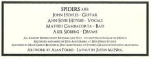 Spiders (7) : Nothing Like You (7", Ltd, Num)