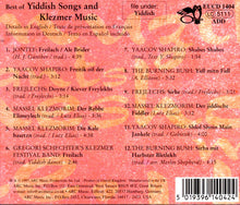 Various : Best Of Yiddish Songs And Klezmer Music (CD, Comp)