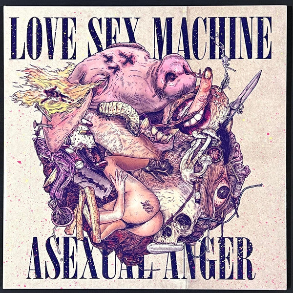 Love Sex Machine : Asexual Anger (LP, Album, Ltd, RE, Col)