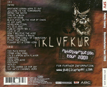 Public Enemy : MKL VF KWR - Revolverlution Tour Manchester UK 2003 (2xCD, Album, Comp)