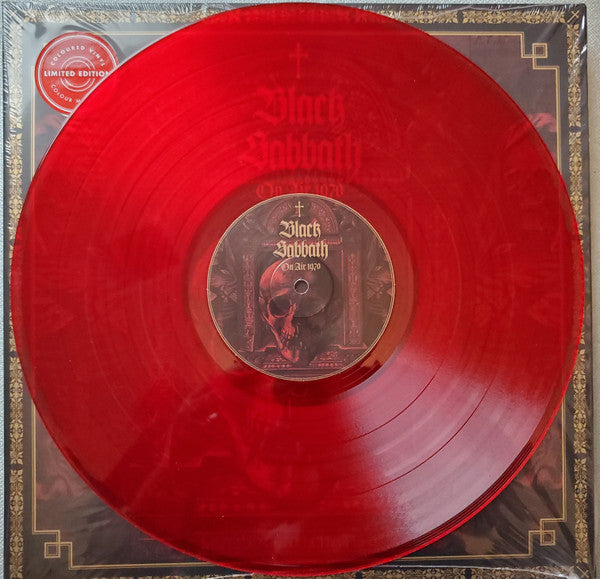 Black Sabbath : On Air 1970 (LP, Ltd, Unofficial, Red)