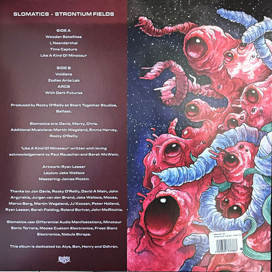 Slomatics : Strontium Fields (LP, Ltd, Blu)