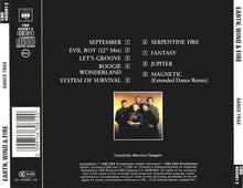 Earth, Wind & Fire : Dance Trax (CD, Comp)