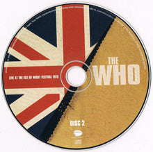 The Who : Live At The Isle Of Wight Festival 1970 (2xCD, Album, RE, RM)