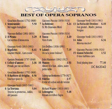 Various : Best Of Opera Sopranos (CD, Comp)