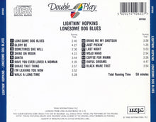 Lightnin' Hopkins : Lonesome Dog Blues (CD, Album, RE)