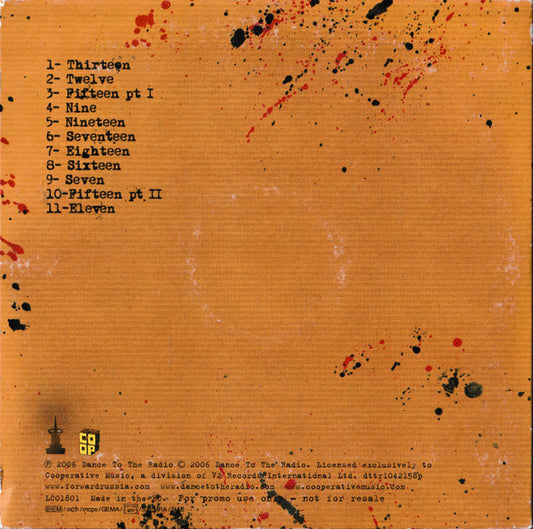 ¡Forward, Russia! : Give Me A Wall (CD, Album, Promo, Car)